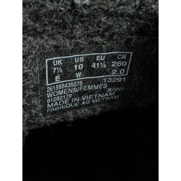 Clarks collection warm lined Pawley Joy sneaker boots sz 10 black suede - Picture 7 of 9